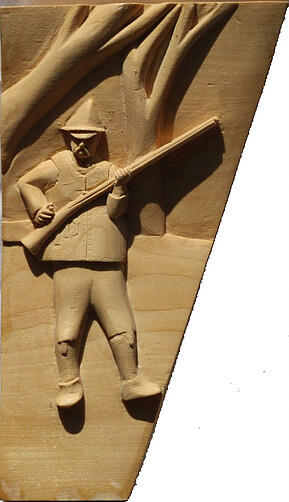 Pilgrim Man - Carver: Lou Monaghan